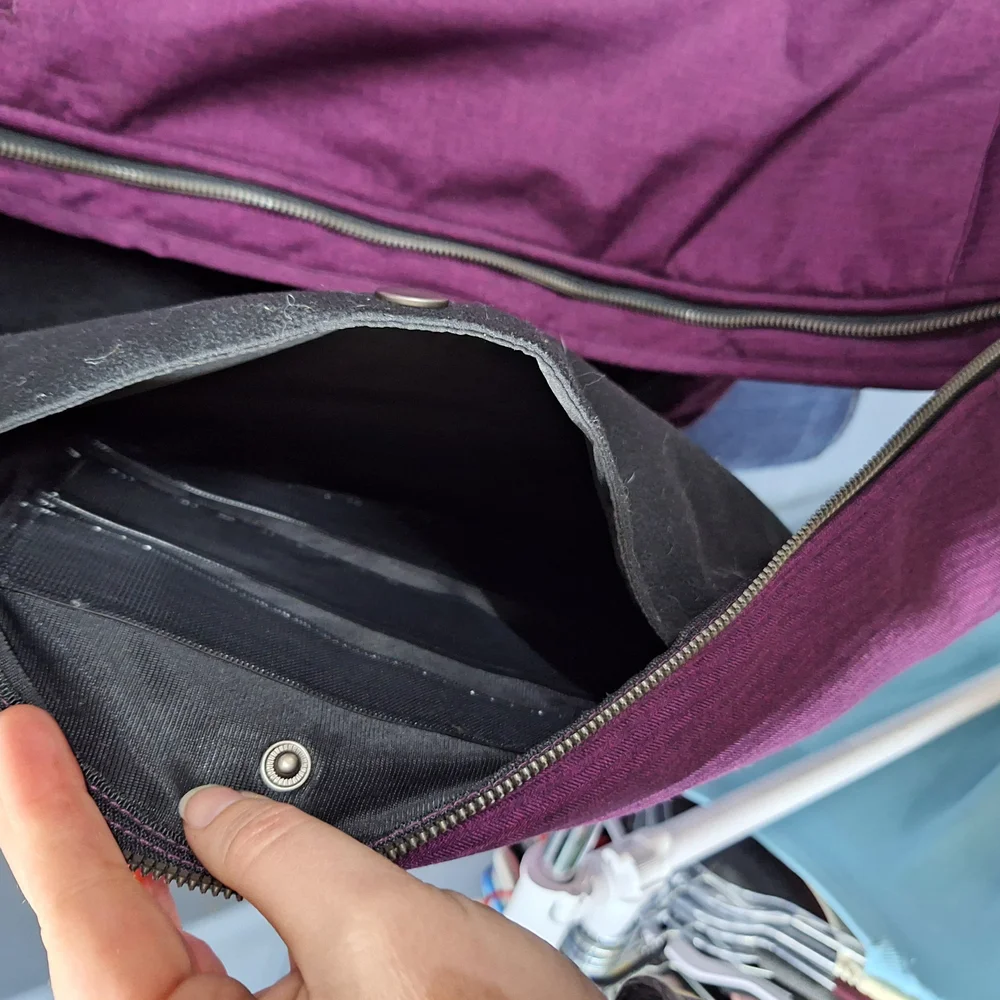 Purple Jacket with Zipper Pockets - Picture 5 of 5